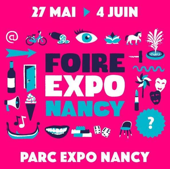 Foire Expo Nancy 2023 du 27 mai au 4 juin au Parc Expo