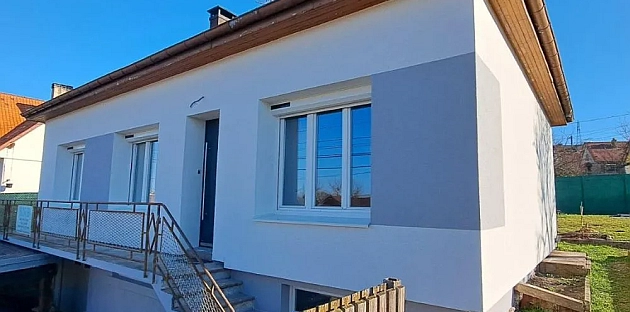 Isolation thermique par l’extérieur en polystyrène micro-perforé